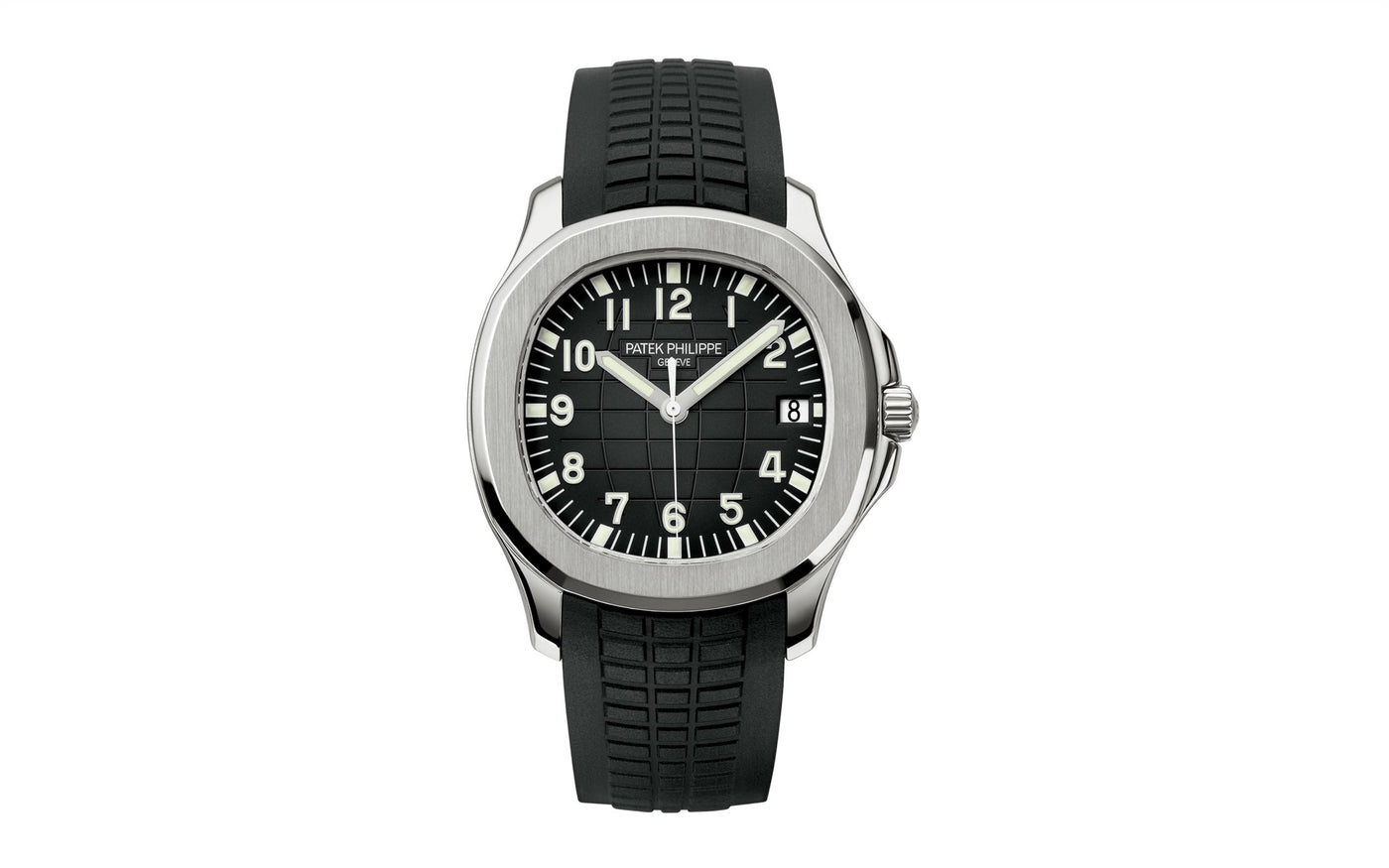 Patek Philippe, Aquanaut 5167A (Black Dial) Rubber Strap