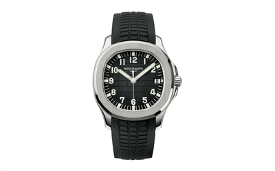 Patek Philippe, Aquanaut 5167A (Black Dial) Rubber Strap