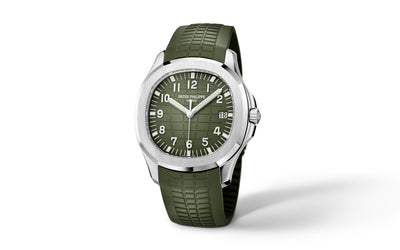 Patek Philippe, Aquanaut 5168G-010 (Khaki Green Dial)