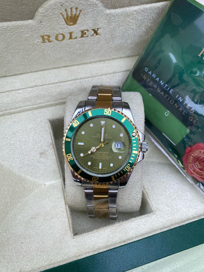 Rolex Submariner Date Two-Tone Green