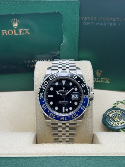 Rolex GMT Master 2 - Batman Black & Blue Bazel  (Super Clone)