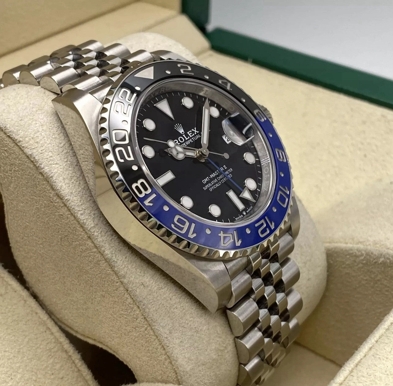 Rolex GMT Master 2 - Batman Black & Blue Bazel  (Super Clone)