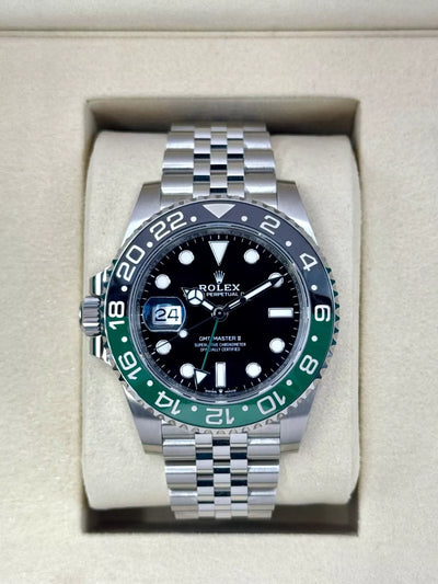 Rolex GMT Master 2 - Sprite Green and Black Bezel  (Super Clone)