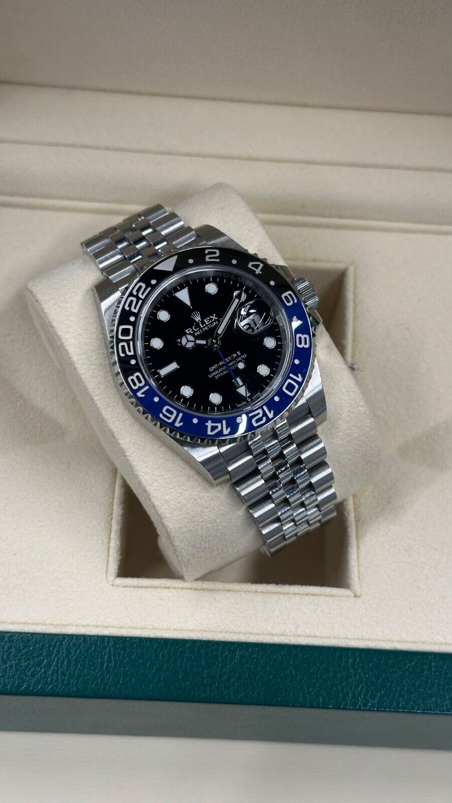 Rolex GMT Master 2 - Batman Black & Blue Bazel  (Super Clone)